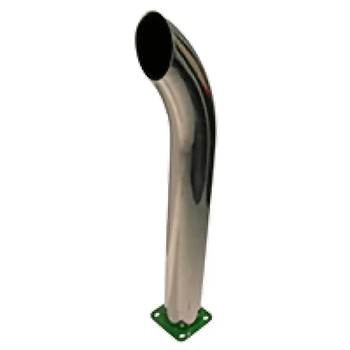 Chrome Curved Stack Fits John Deere Replaces R3592