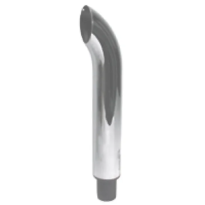 Chrome Curved Stack Muffler Pipe Fits IH/Fits FARMALL Super H M MTA 300 400 450