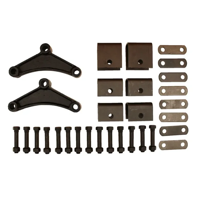 Complete Trailer Tandem Axle Suspension Spring Hanger Kit For 2K-7K lb Axles