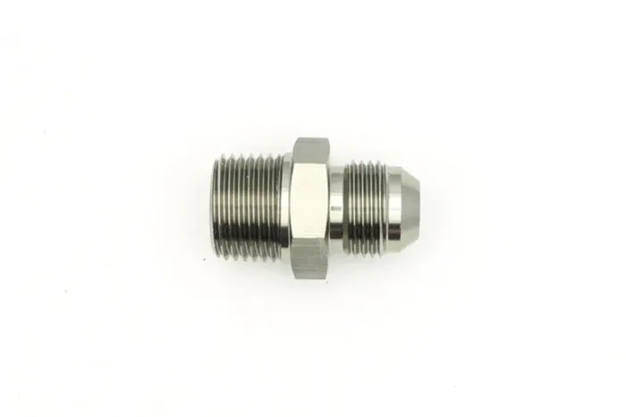 DeatschWerks 8AN Male Flare To 1/2in. Male NPT Adapter
