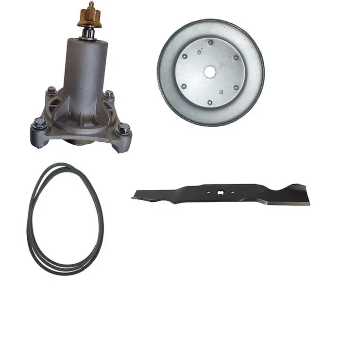 Deck Spindle Belt Pulley Blade Kit Fits Husqvarna LGT2654 LGTH2454 YTH24V54