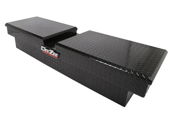 Deezee Universal Tool Box – Red Crossover – Double Black BT Full Size