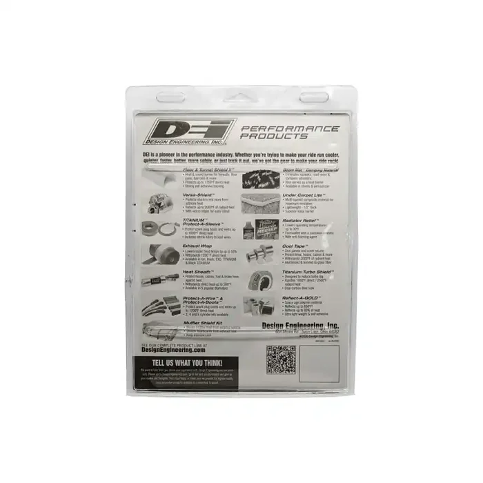 DEI Versa-Shield (Starter Shield) 7in w x 2ft – Universal Heat Shield