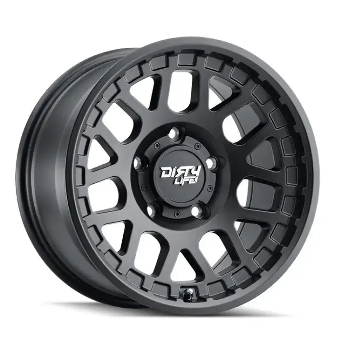 Dirty Life 9306 Mesa 17×9 / 6×139.7 BP / 0mm Offset / 106mm Hub Matte Black Wheel