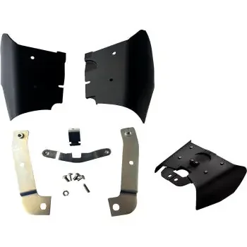 DRAG SPECIALTIES Air Deflector – Frame Mounted – Softail 0504-0430