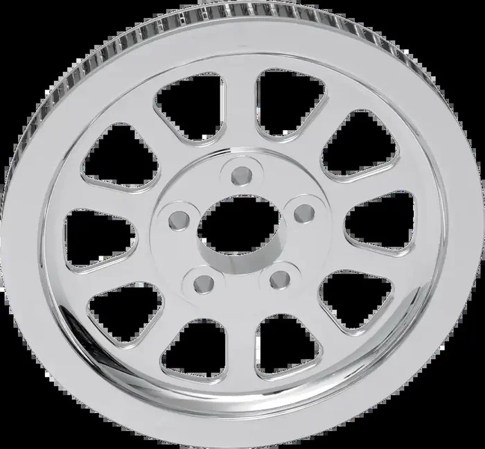 DRAG SPECIALTIES Chrome Rear Pulley – 66-Tooth 191311
