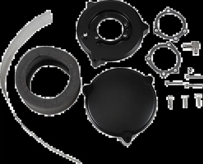 DRAG SPECIALTIES Dragtron II Air Cleaner – Black 121160