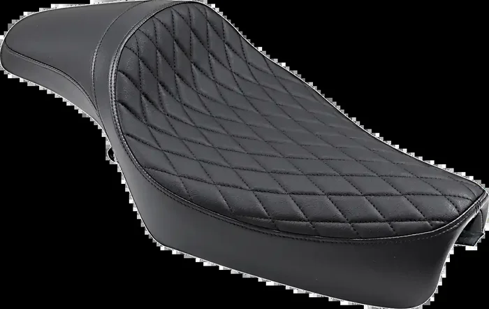DRAG SPECIALTIES Extended Predator Seat – Diamond – ‘04-‘20 XL NO RUBBER BUMPERS 0804-0611