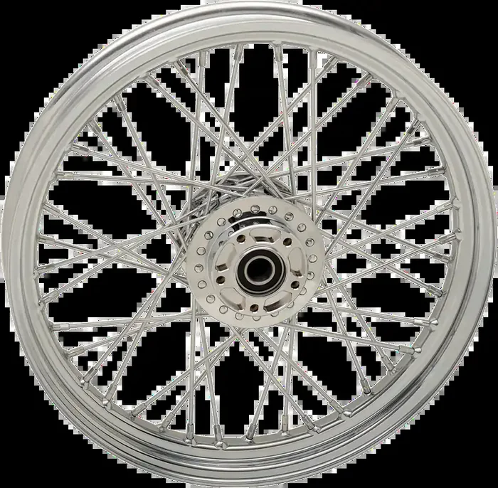 DRAG SPECIALTIES Front Wheel – Dual Disc/ABS – Chrome – 19″x2.50″ – ‘09-‘17 FXD 64548