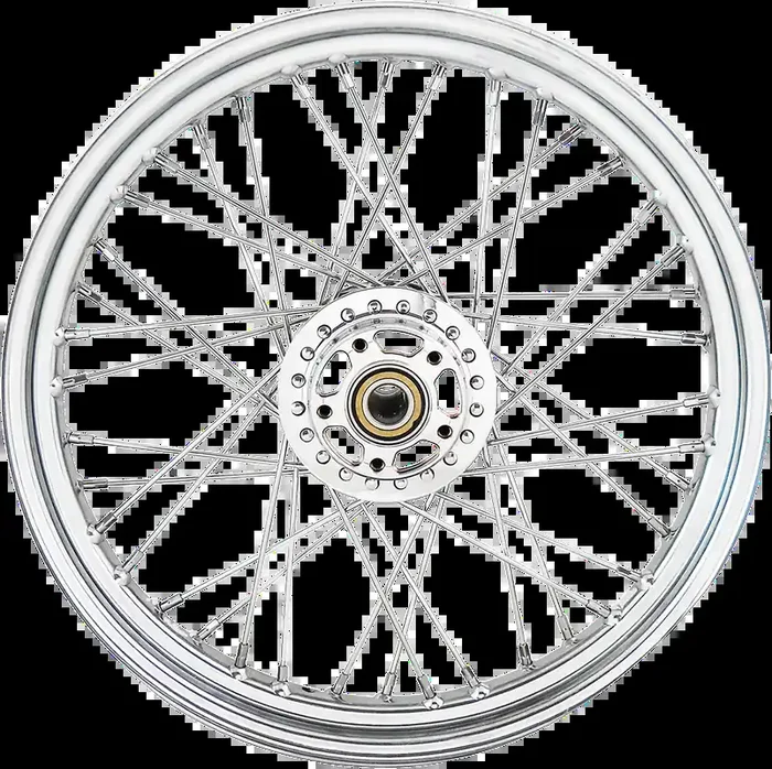 DRAG SPECIALTIES Front Wheel – Dual Disc/ABS – Chrome – 19″x2.50″ – ‘14+ 1200C/1200X DUAL DISC,XL1200C/X ONLY 64561