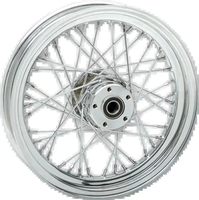 DRAG SPECIALTIES Front Wheel – Dual Disc/No ABS – Chrome – 16″x3.00″ – ‘00-‘07 FLT 64456