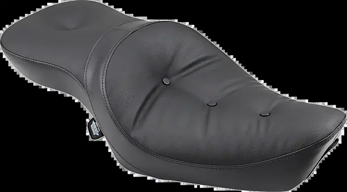 DRAG SPECIALTIES Low Profile Double Bucket Pillow Seat – XL NO RUBBER BUMPERS 0804-0626