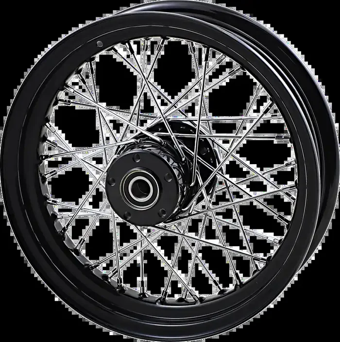 DRAG SPECIALTIES Rear Wheel – Single Disc/No ABS – Black – 16″x3.00″ – ‘02-‘07 FLT 64350AB