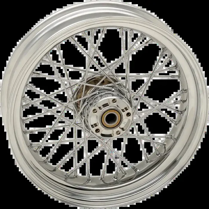 DRAG SPECIALTIES Rear Wheel – Single Disc/No ABS – Chrome – 17″x4.50″ – ‘08-‘17 FXD 64409