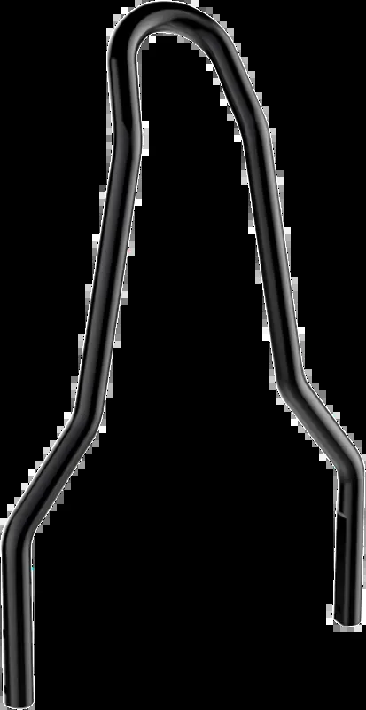 DRAG SPECIALTIES Round Tapered Sissy Bar – Black – 10″ 50263811