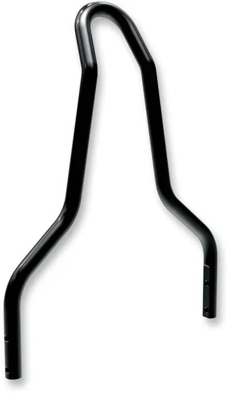 DRAG SPECIALTIES Round Tapered Sissy Bar – Black – 11″ 50263819