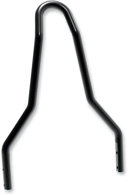 DRAG SPECIALTIES Round Tapered Sissy Bar – Black – 13″ 50263814