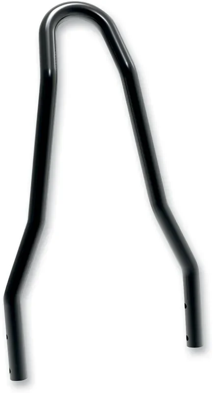 DRAG SPECIALTIES Round Tapered Sissy Bar – Black – 13″ 50263817