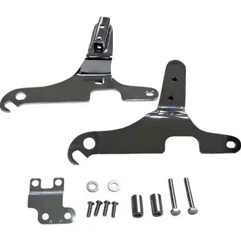 DRAG SPECIALTIES Side Plates – Chrome 1504-0112