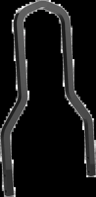 DRAG SPECIALTIES Sissy Bar – 10.14″H x 8.75″W – Black 50262801