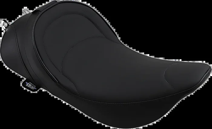 DRAG SPECIALTIES Solo Seat – Mild Stitched – Driver Backrest – FLH ‘97-‘07 0801-0493