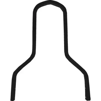 DRAG SPECIALTIES Square Sissy Bar – Short – Black – 11″W 1501-0779