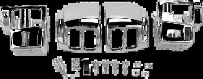 DRAG SPECIALTIES Switch Housing – Chrome H07-0785