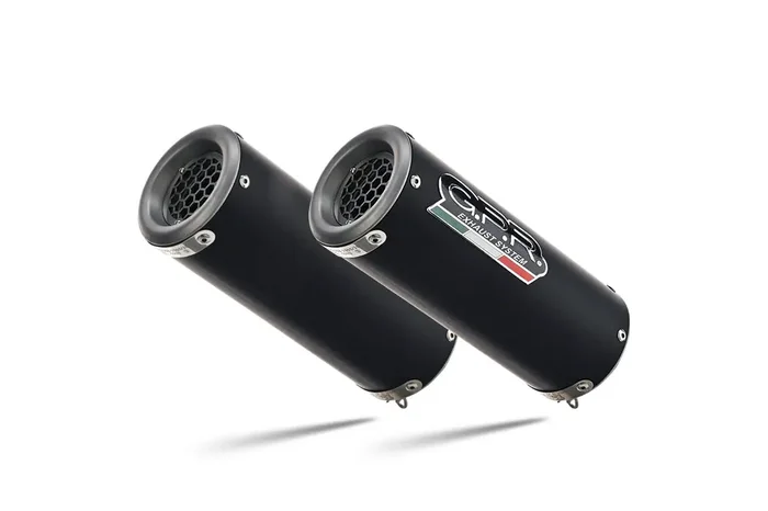Ducati Monster 796 2010-2014 Exhaust GPR Double Slip-on M3 Black Titanium