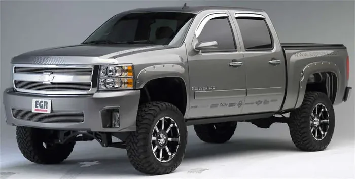 EGR 07-13 Chev Silverado 5ft Bed Bolt-On Look Fender Flares – Set (791404)