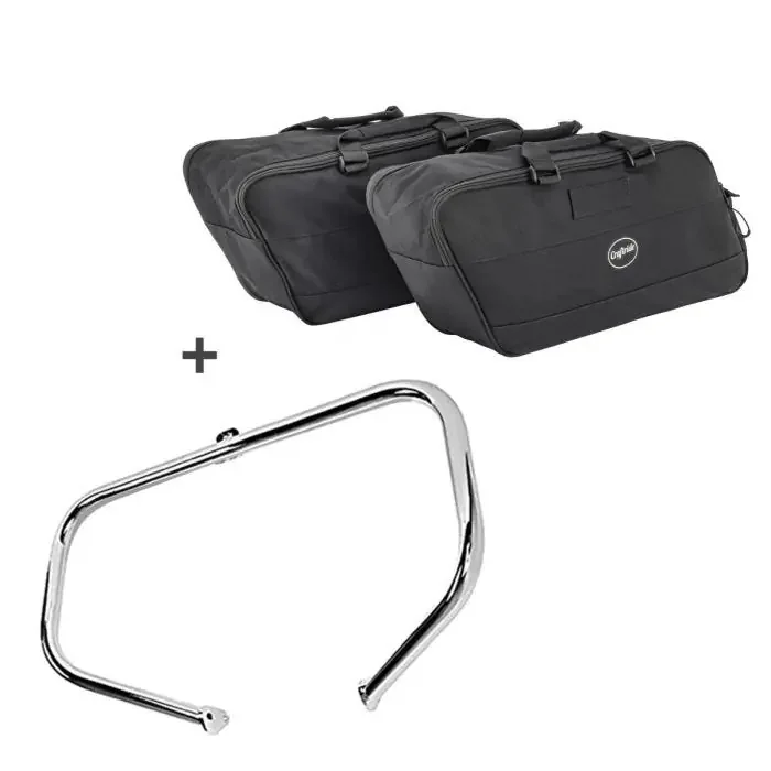 Engine Guard Set fits for Harley Davidson Street Glide 06-08 with Saddlebag liners Craftride S-Z3