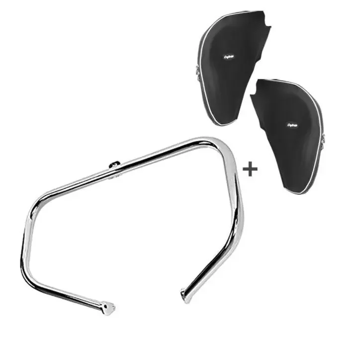 Engine Guard Set fits for Harley Davidson Touring 97-08 with Crash bar soft lower fairing Craftride S-Y5