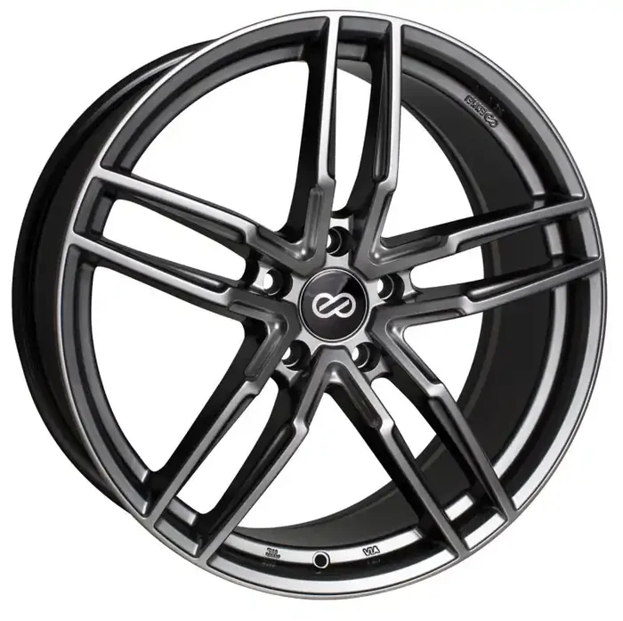 Enkei SS05 17×7.5 5×100 45mm Offset Hyper Gray Wheel