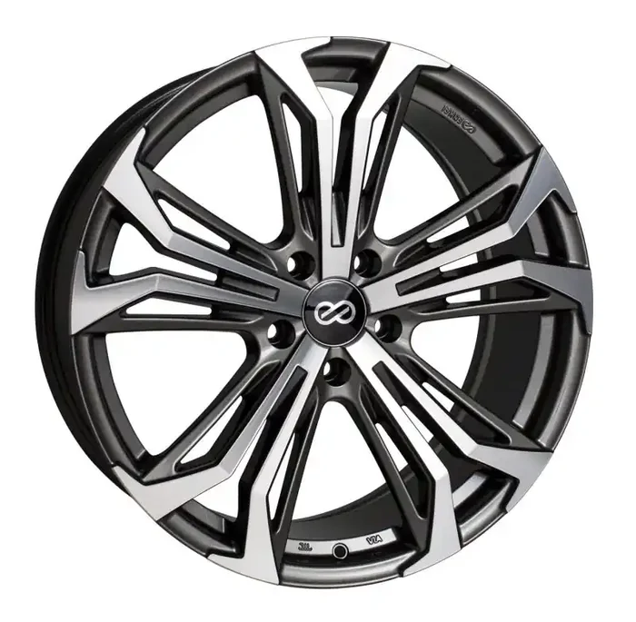 Enkei Vortex 5 Wheel 20×8.5 40mm Offset, 5x120mm Bore – Anthracite Machined
