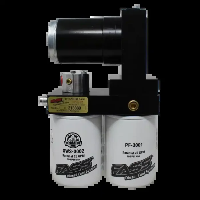 FASS Class 8 165gph/16-18psi Titanium Signature Series Fuel Air Separation System
