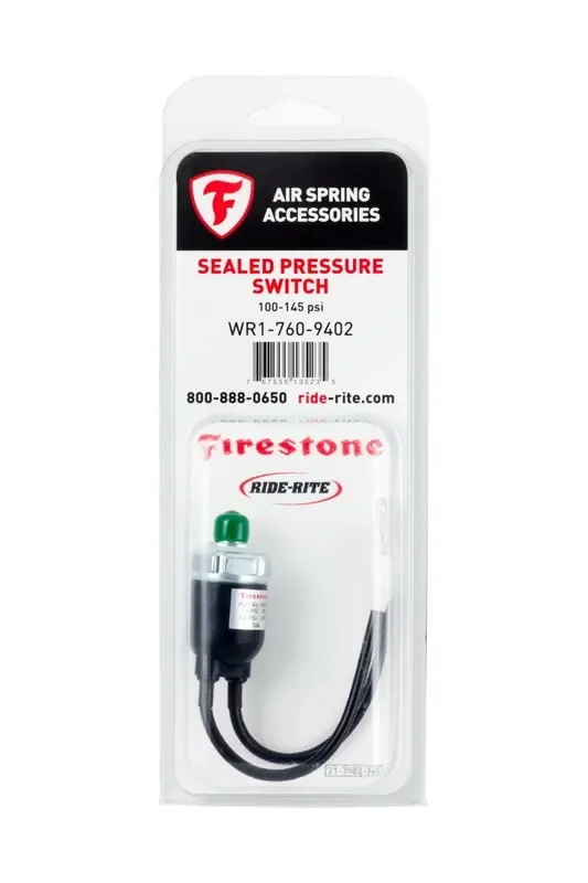 Firestone Sealed Air Pressure Switch 110-145 PSI – Single (WR17609402)