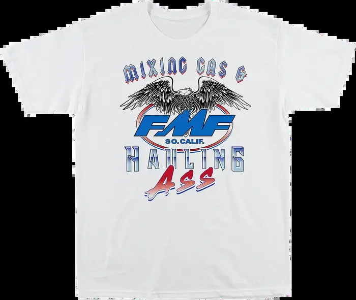 FMF Fighter T-Shirt – White – 2XL FA21118907WH2X 3030-21281