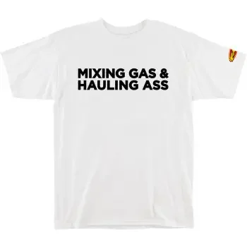 FMF Gass T-Shirt – White – Small FA21118915WHTSM