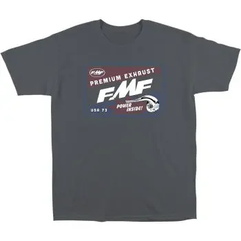 FMF Power Inside T-Shirt – Charcoal – Medium SP21118900CHMD
