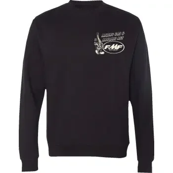 FMF Top Shelf Fleece – Black – Medium FA24121900BLKMD