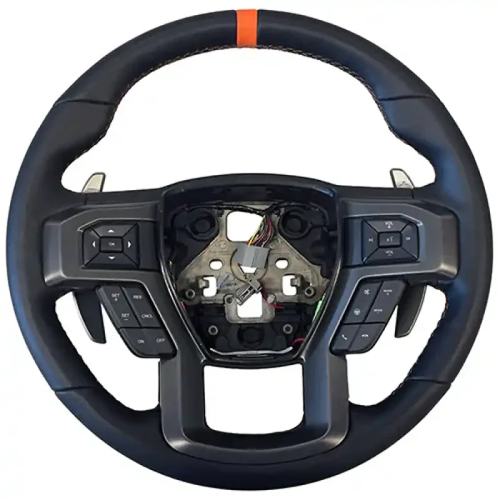 Ford Racing 2015-2017 F-150 Raptor Performance Steering Wheel Kit – Orange Sightline