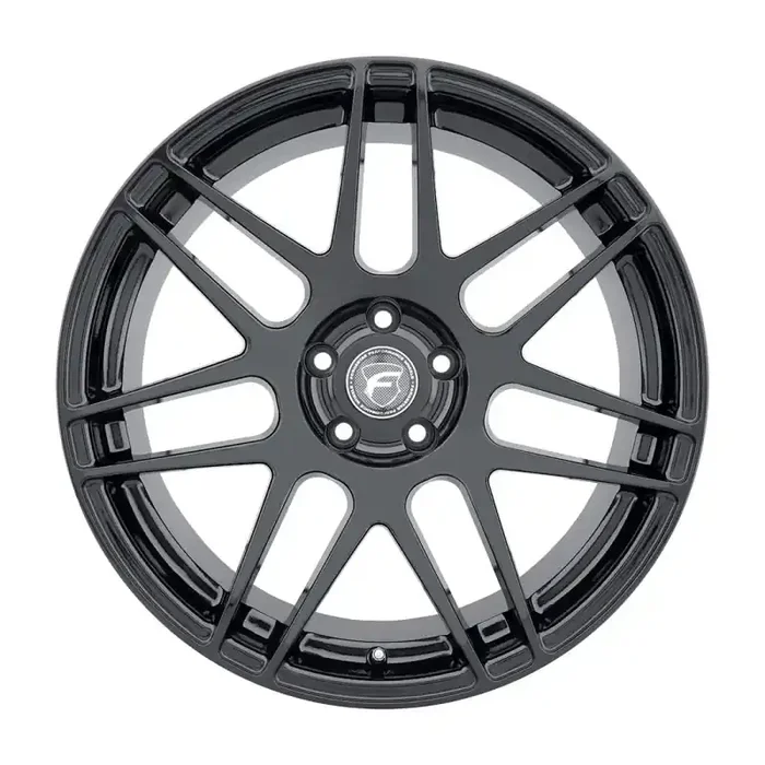 Forgestar F151 19X8.5 F14 SC 5X112 ET25 BS5.7 Gloss Black 66.5