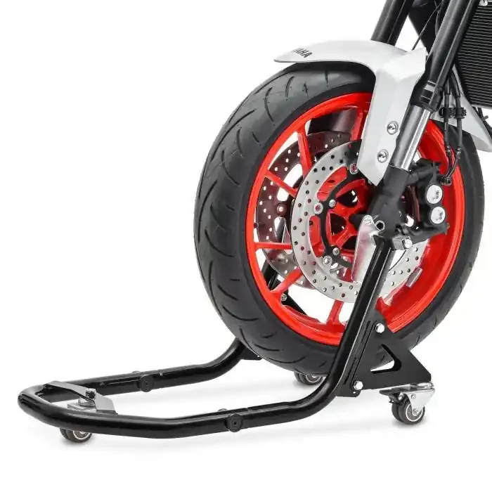 Front Paddock Stand Dolly compatible with Suzuki V-Strom 1050 / 1000 / XT XB2 L XBL black