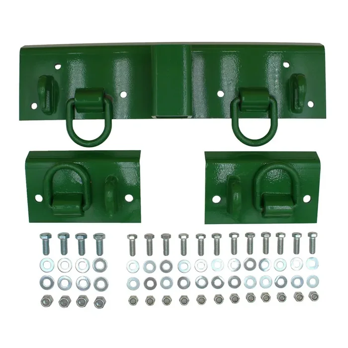 GG.00590 Fits John Deere Sub Compact Tractors Bolt on 4 Grab Hooks with 4 D-ring