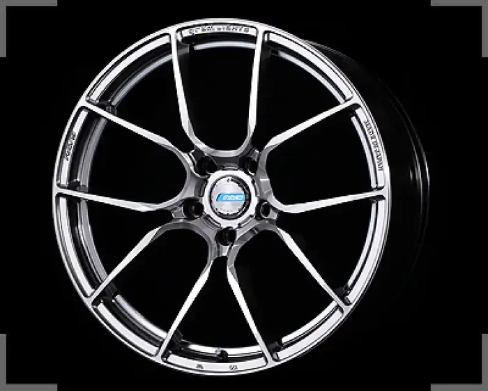 Gram Lights 57ANA 20×8.5 +45 5-114.3 Shining Silver DC Machining Wheel