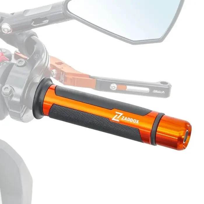 Handlebar Grips compatible with Ducati Diavel /1260 / S Zaddox LG4 orange
