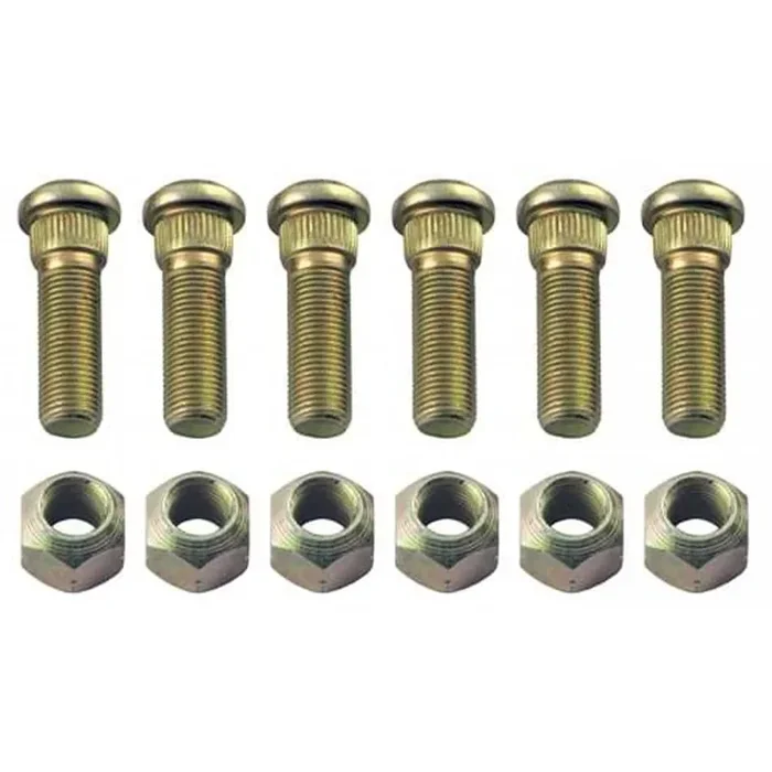 HFWNS6 Wheel Nut & Stud Package, 2WD Fits Ford