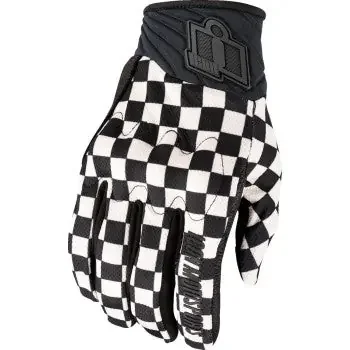ICON Anthem3™ CX Gloves – Checker – Medium 3301-5068