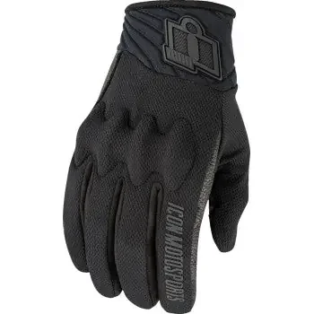 ICON Anthem3™ Gloves – Black – Small 3301-4863