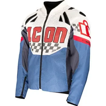 ICON Contra3™ Hero Jacket – White/Blue – XL 2820-7059