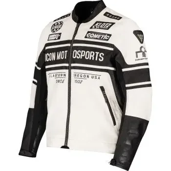 ICON Neo Daytona 2 Jacket – White/Black – XL 2820-7071